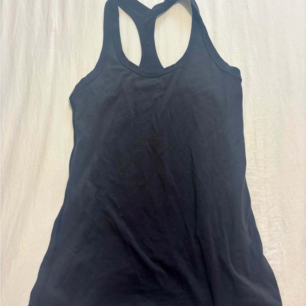 lululemon athletica Black Tank Top